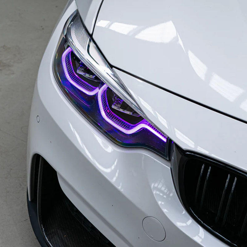 Bluetooth RGB controller halo LED headlights BMW