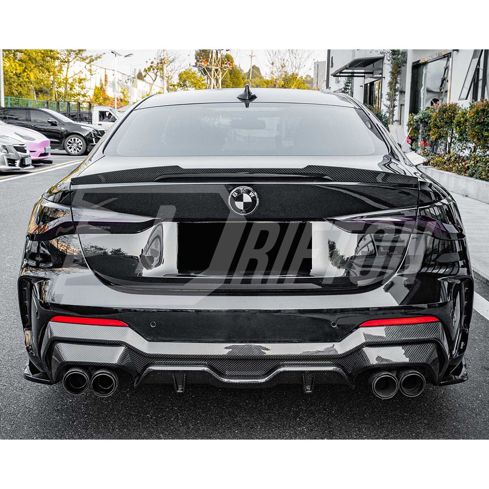 GTS ducktail trunk spoiler carbon BMW G82